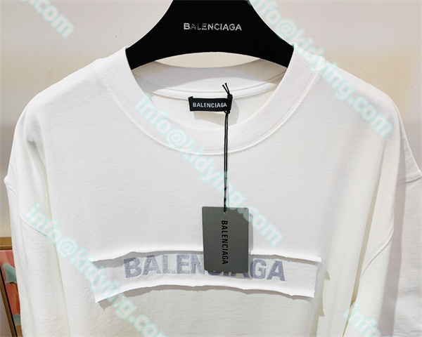 バレンシアガ 半袖ｔシャツ スーパーコピーBalenciagaロゴ