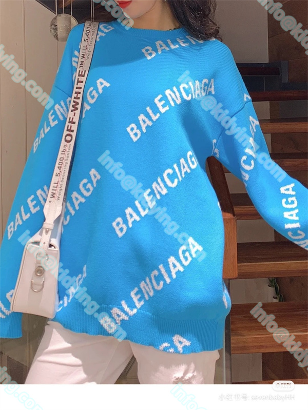 バレンシアガ セーター スーパーコピーBalenciagaロゴ