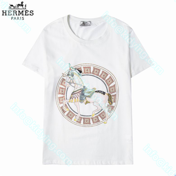 エルメス ｔシャツ HERMES ロゴ 半袖 激安 スーパーコピー