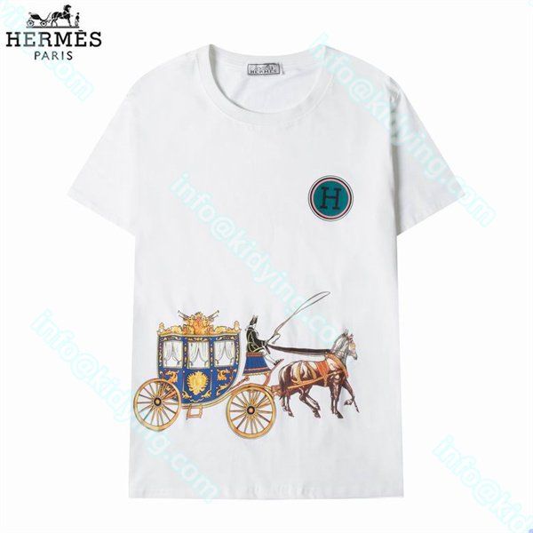 エルメス ｔシャツ HERMES ロゴ 半袖 激安 スーパーコピー