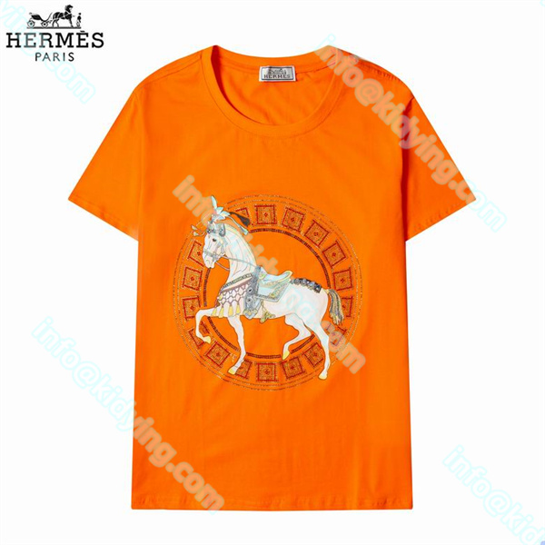 エルメス ｔシャツ HERMES ロゴ 半袖 激安 スーパーコピー