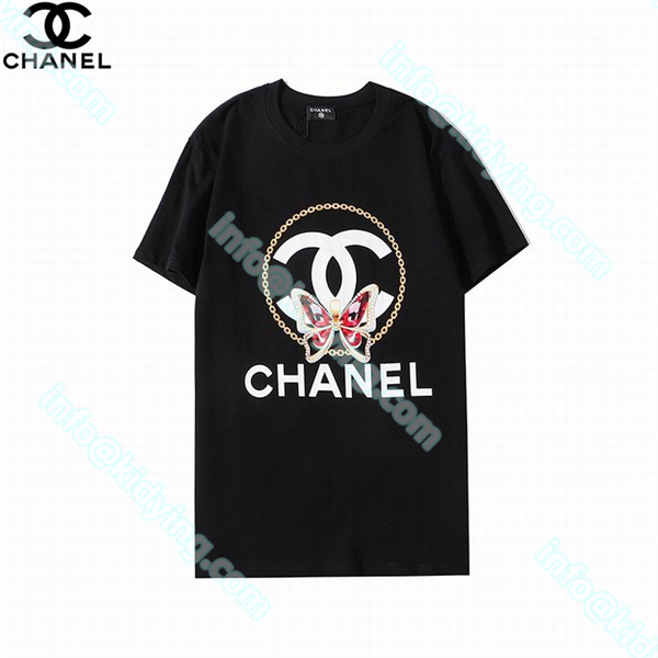 シャネル メンズ 半袖ｔシャツ CHANELロゴ 激安 スーパーコピー 偽物