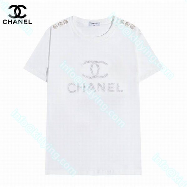 シャネル メンズ 半袖ｔシャツ CHANELロゴ 激安 スーパーコピー 偽物