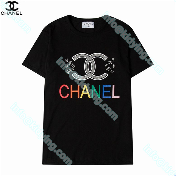 シャネル メンズ 半袖ｔシャツ CHANEL ロゴ 激安 スーパーコピー 偽物