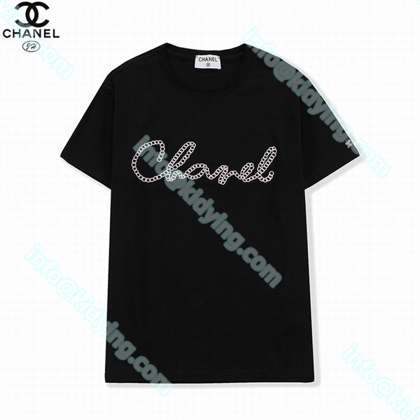 シャネル メンズ 半袖ｔシャツ CHANELロゴ 激安 スーパーコピー 偽物