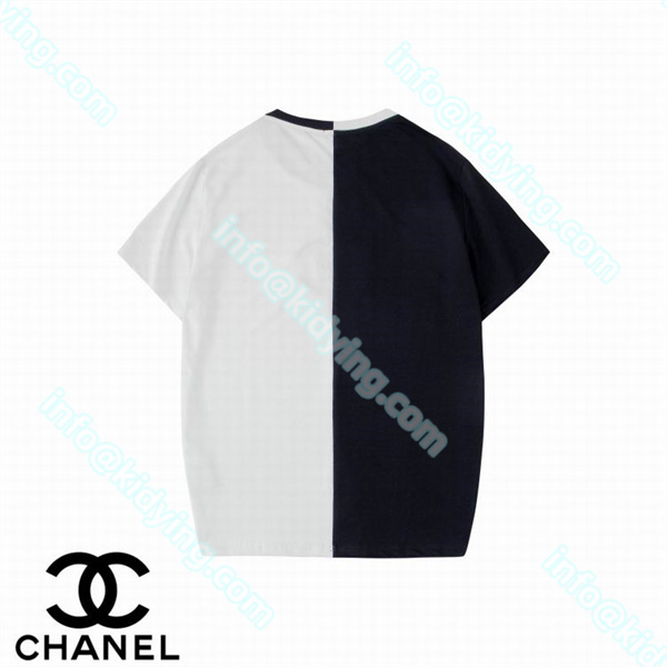 シャネル メンズ 半袖ｔシャツ CHANELロゴ 激安 スーパーコピー 偽物