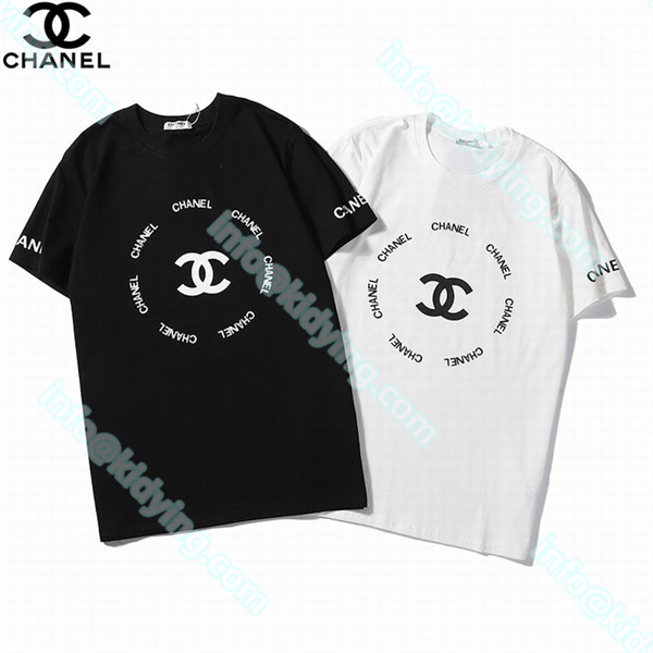 シャネル メンズ 半袖ｔシャツ CHANELロゴ 激安 スーパーコピー 偽物