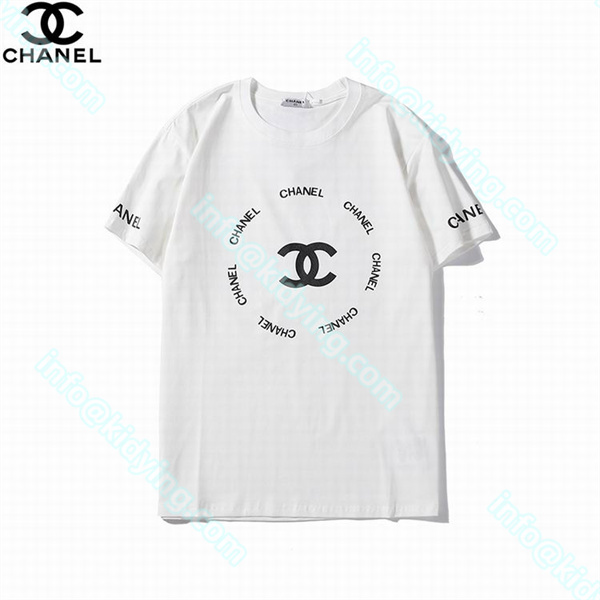 シャネル メンズ 半袖ｔシャツ CHANELロゴ 激安 スーパーコピー 偽物