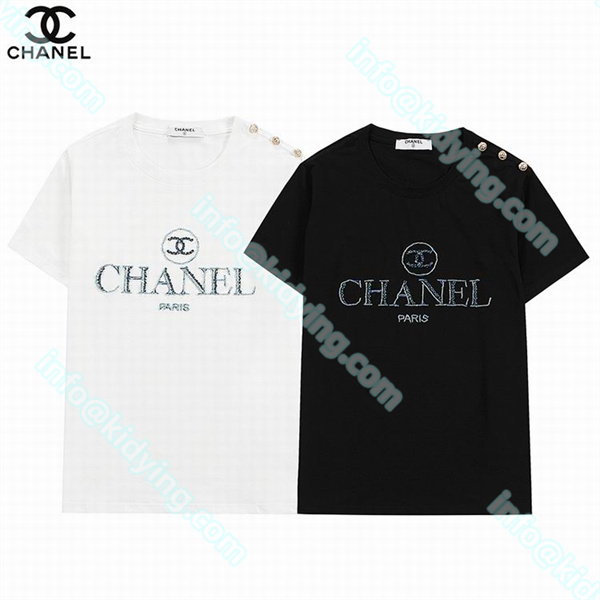 シャネル メンズ 半袖ｔシャツ CHANELロゴ 激安 スーパーコピー 偽物
