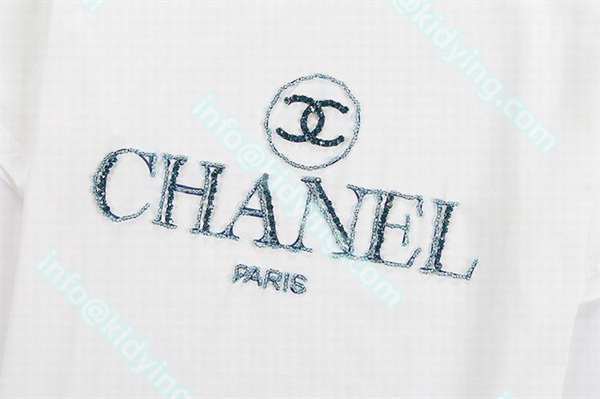 シャネル メンズ 半袖ｔシャツ CHANELロゴ 激安 スーパーコピー 偽物