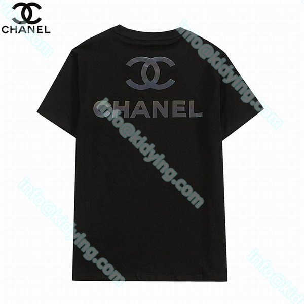 シャネル メンズ 半袖ｔシャツ CHANELロゴ 激安 スーパーコピー 偽物