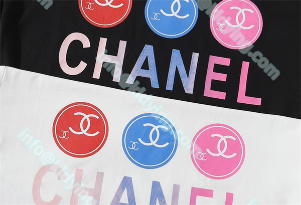 シャネル メンズ 半袖ｔシャツ CHANELロゴ 激安 スーパーコピー 偽物