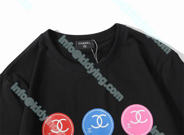 シャネル メンズ 半袖ｔシャツ CHANELロゴ 激安 スーパーコピー 偽物