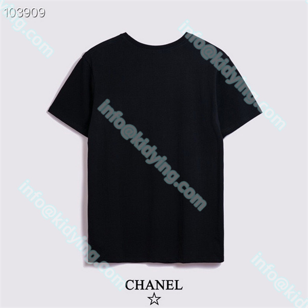 シャネル メンズ 半袖ｔシャツ CHANELロゴ 激安 スーパーコピー 偽物