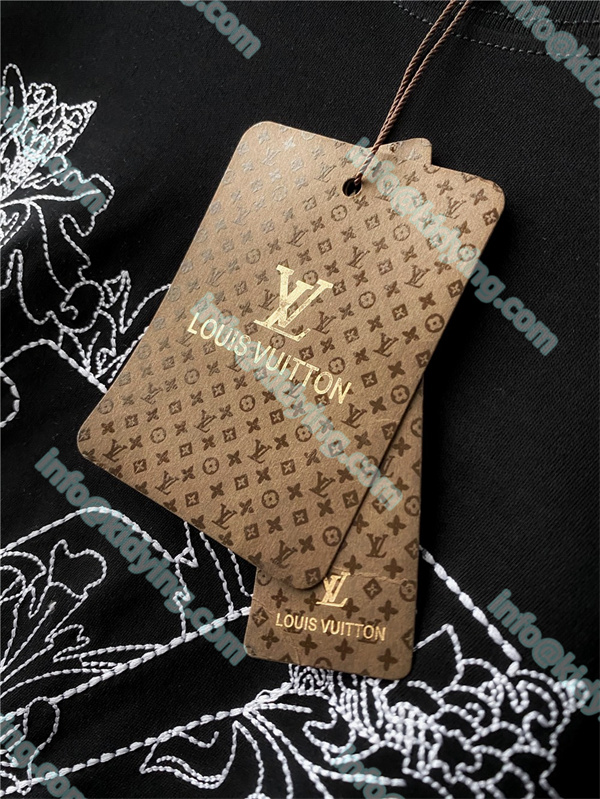 Louis Vuitton メンズ ヴィトン 激安 ｔシャツ LVロゴ スーパーコピー