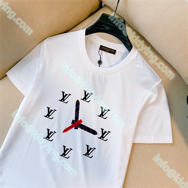 ルイ ヴィトン メンズ ｔシャツ LVロゴ 激安  ヴィトン コピー 偽物