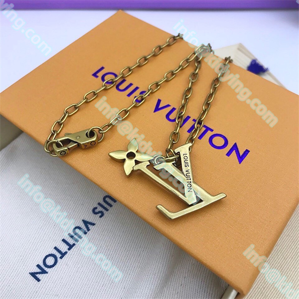 ルイ ヴィトン アクセサリー ネックレス LVロゴ 激安 ヴィトン コピー 偽物