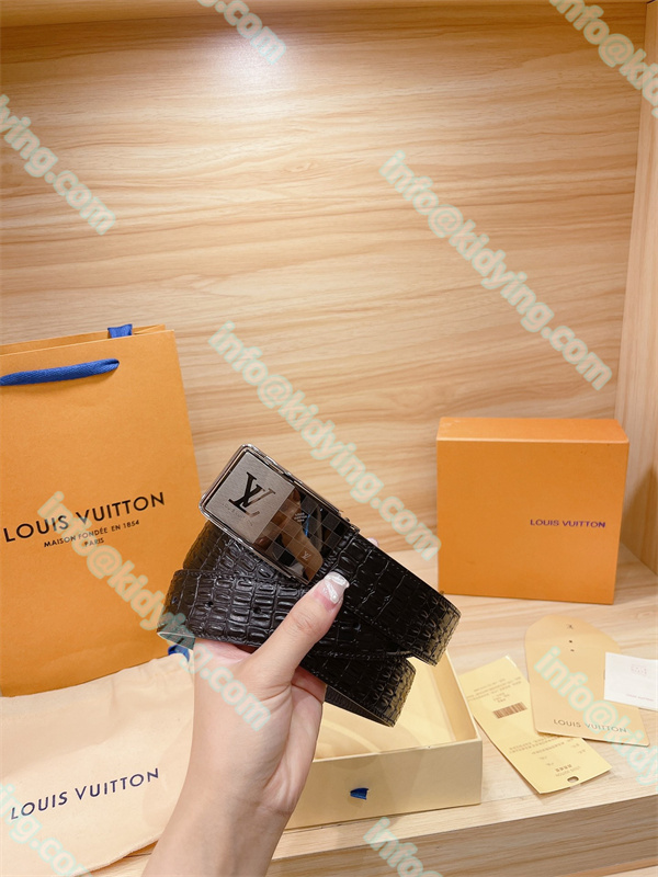 Louis Vuitton メンズ ヴィトン 激安 ベルト レザー LVロゴ スーパーコピー