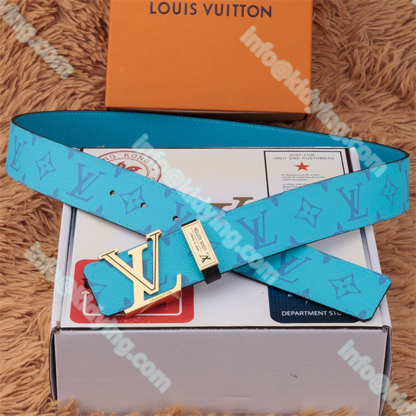 Louis Vuitton メンズ ヴィトン 激安 ベルト レザー LVロゴ スーパーコピー