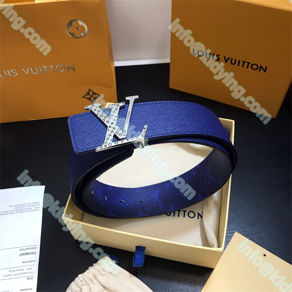 Louis Vuitton メンズ ヴィトン 激安 ベルト レザー LVロゴ スーパーコピー