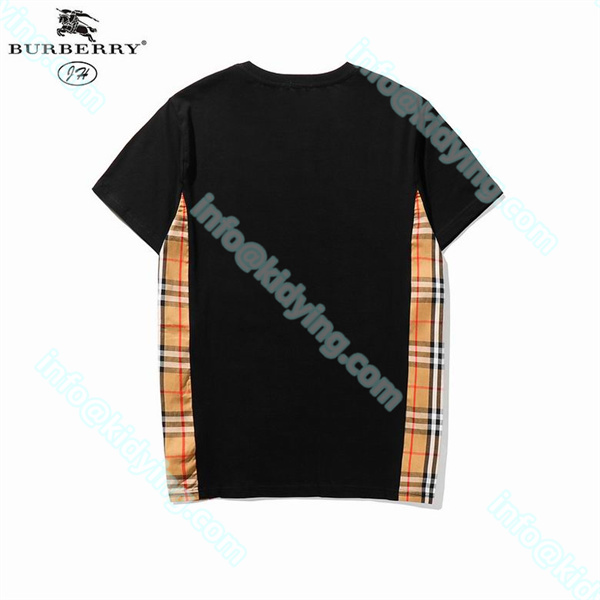 Burberry tシャツ 激安 ブランドロゴ バーバリーメンズ半袖 偽物通販