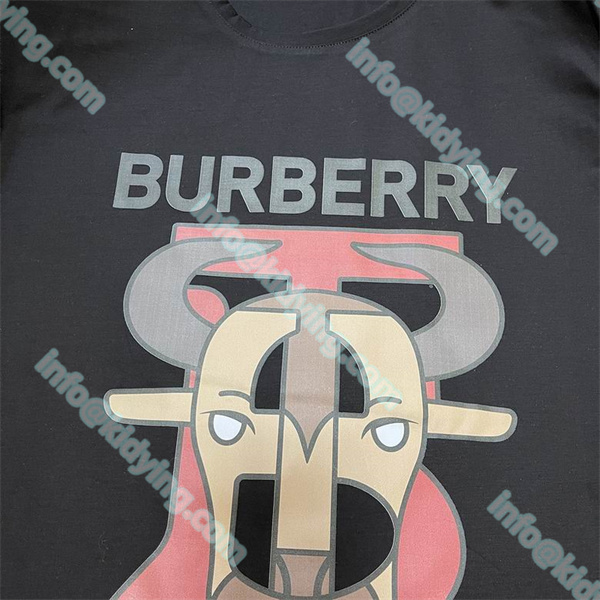 Burberry  tシャツ 激安 ブランドロゴ バーバリーメンズ半袖 偽物通販