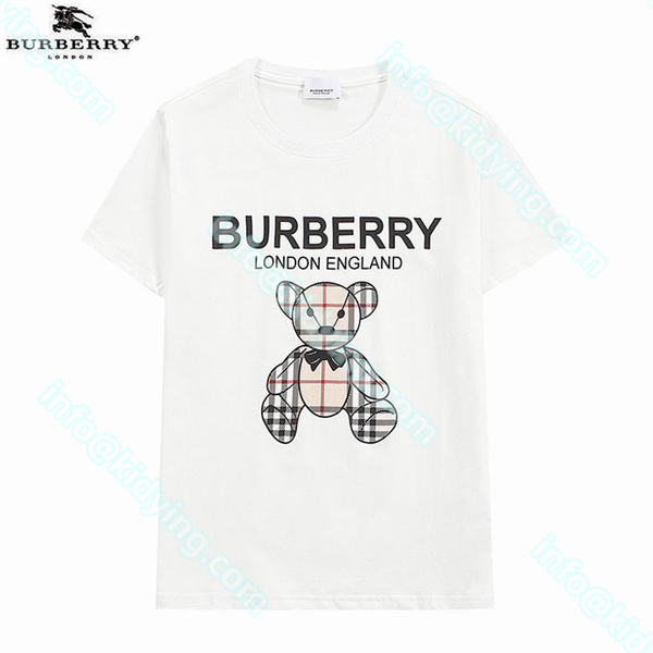 Burberry  tシャツ 激安 ブランドロゴ バーバリーメンズ半袖 偽物通販