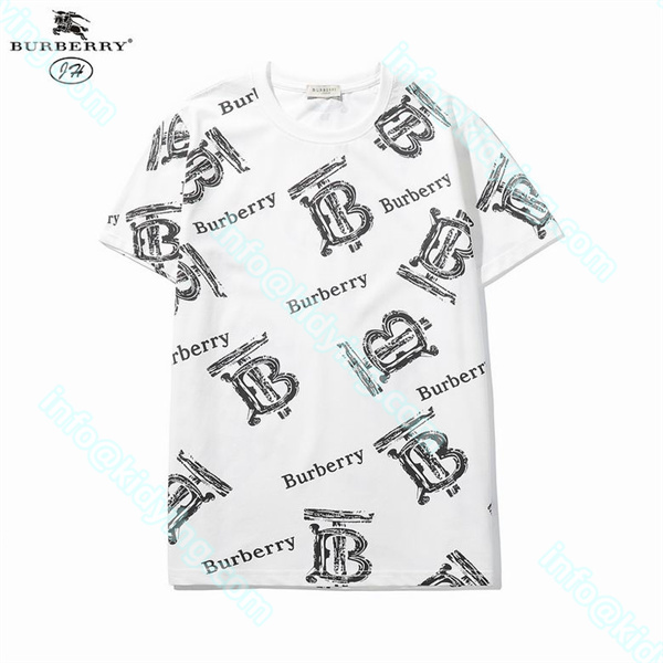 Burberry  tシャツ 激安 ブランドロゴ バーバリーメンズ半袖 偽物通販