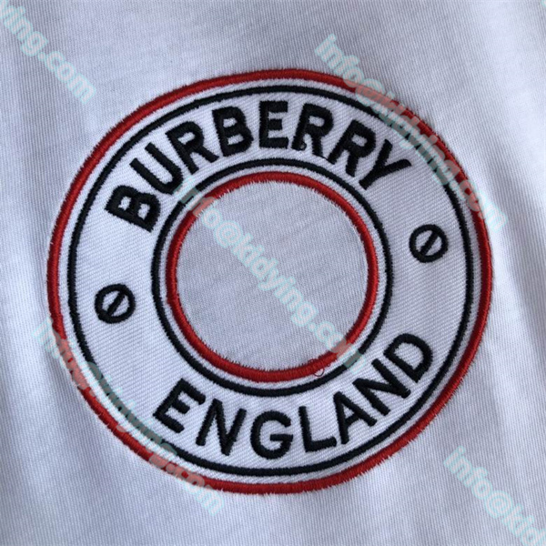 Burberry  tシャツ 激安 ブランドロゴ バーバリーメンズ半袖 偽物通販