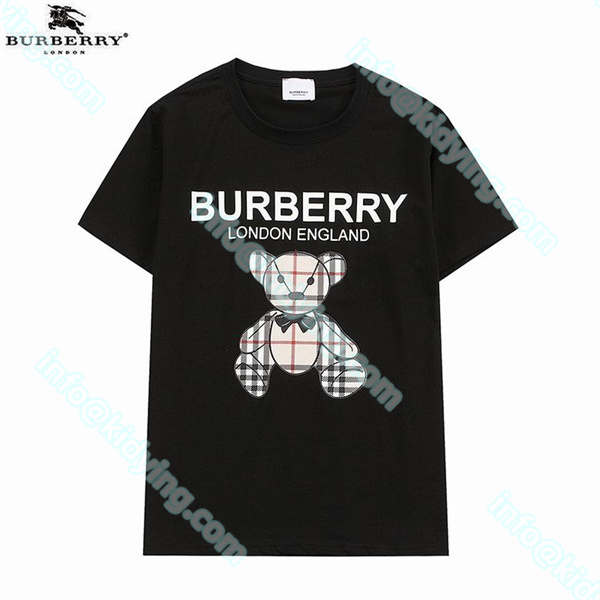 Burberry  tシャツ 激安 ブランドロゴ バーバリーメンズ半袖 偽物通販