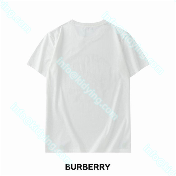 Burberry  tシャツ 激安 ブランドロゴ バーバリーメンズ半袖 偽物通販