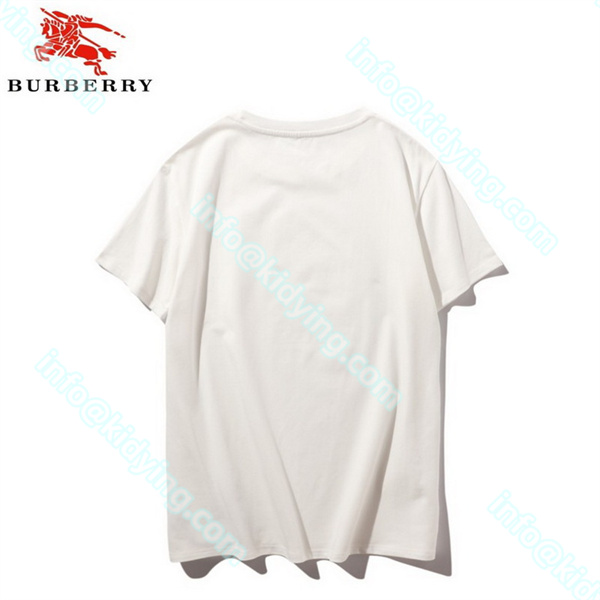 Burberry tシャツ 激安 ブランドロゴ バーバリーメンズ半袖 偽物通販