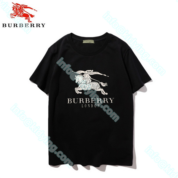 Burberry tシャツ 激安 ブランドロゴ バーバリーメンズ半袖 偽物通販