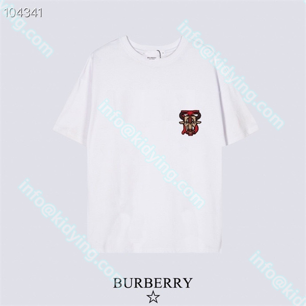 Burberry  tシャツ 激安 ブランドロゴ バーバリーメンズ半袖 偽物通販