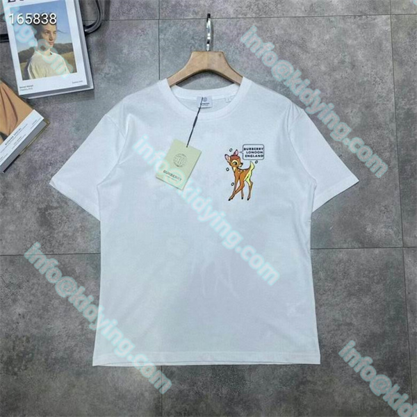 Burberry  tシャツ 激安 ブランドロゴ バーバリーメンズ半袖 偽物通販