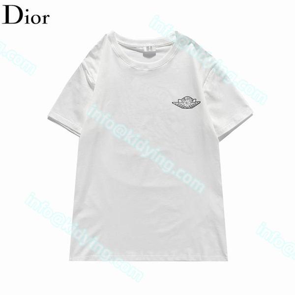 ディオール ｔシャツ ブランドロゴ DIOR メンズ半袖 品質保証 スーパーコピー