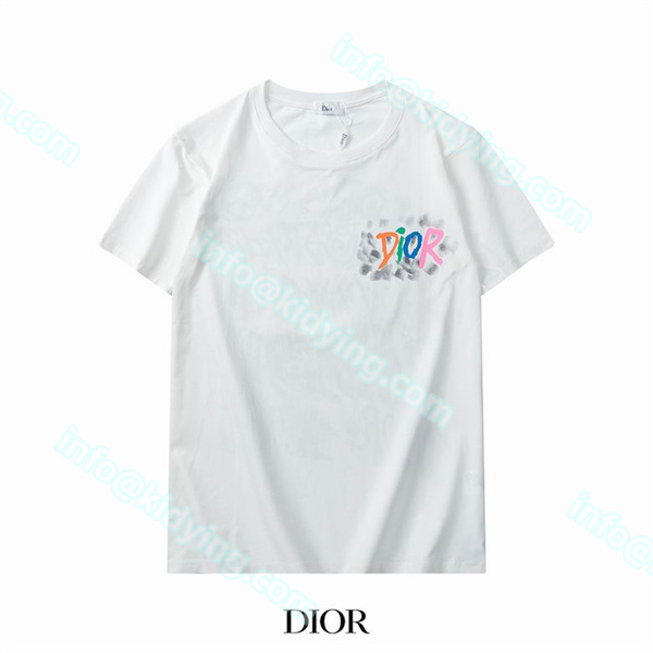 DIOR メンズ半袖ｔシャツ 人気ブランドロゴ ディオール 人気偽物 通販