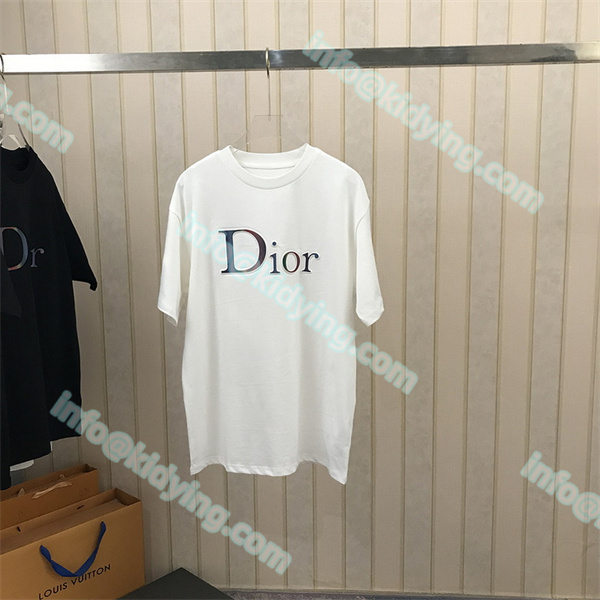 DIOR メンズ半袖ｔシャツ 人気ブランドロゴ ディオール 人気偽物 通販