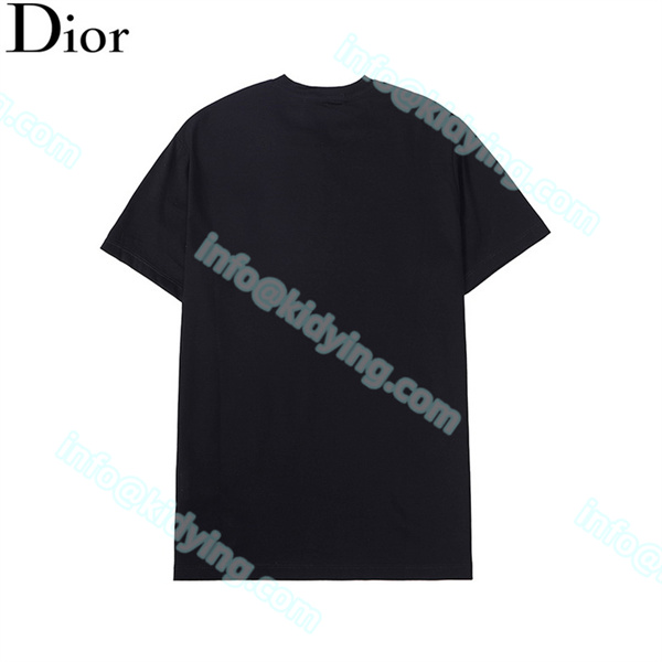 DIOR メンズ半袖ｔシャツ 人気ブランドロゴ ディオール 人気偽物 通販