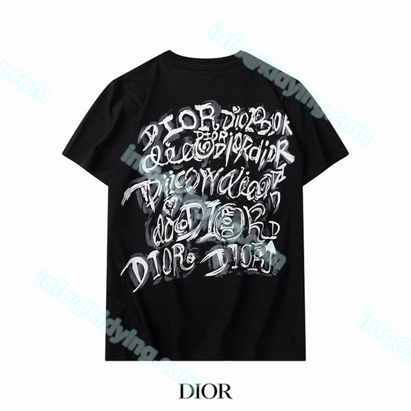 DIOR メンズ半袖ｔシャツ 人気ブランドロゴ ディオール 人気偽物 通販