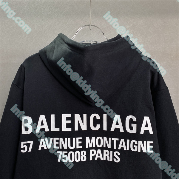 バレンシアガ パーカー スウェット 2021人気 Balenciaga 偽物