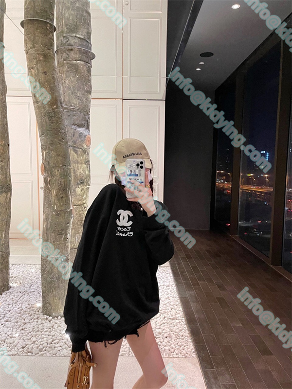 CHANEL パーカー スウェット 2021人気 偽物