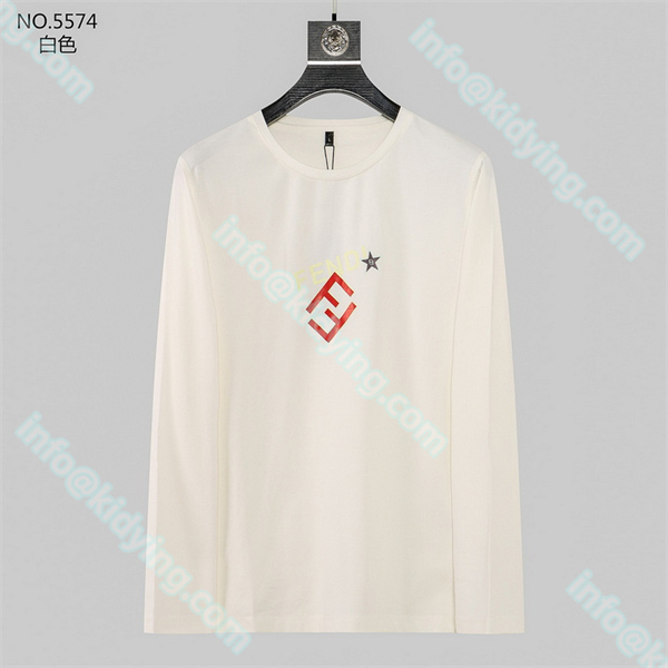 フェンディ コピー 長袖tシャツ
