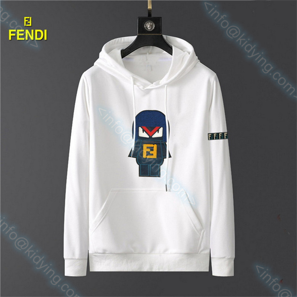 FENDI 偽物 パーカー メンズ