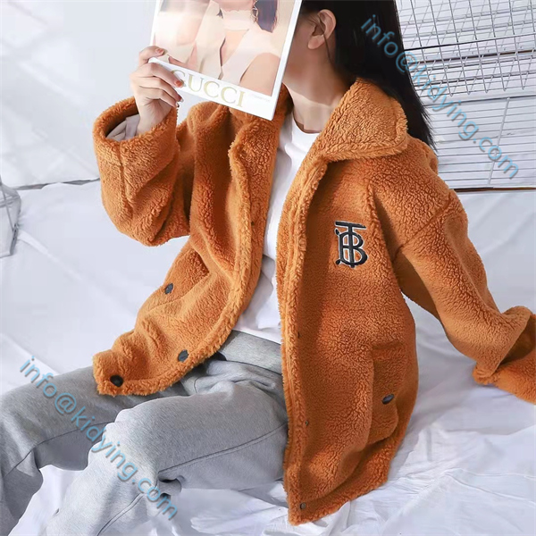 BURBERRY偽物 フリースジャケット