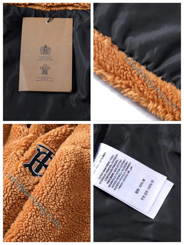 BURBERRY偽物 フリースジャケット