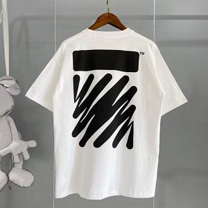  着こなしが素敵定番新品Off-White半袖Ｔシャツスーパーコピー オフホワイト人気色