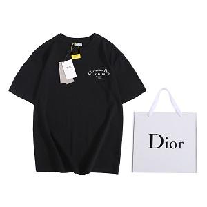 トレンド感を楽しめ新作 DIOR黒色白色半袖Ｔシャツコピーデ...