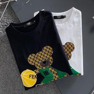FENDI2022新型半袖Tシャツハイエンド品質ブランドロゴデザインフェンディコピー