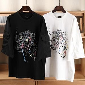 FENDI半袖Ｔシャツスーパーコピーフェンディ2色選びお洒落